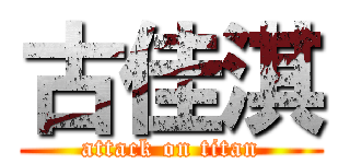 古佳淇 (attack on titan)