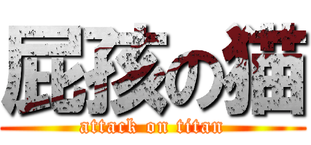 屁孩の猫 (attack on titan)