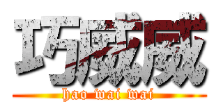 巧威威 (hao wai wai)