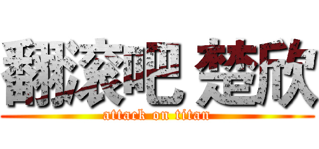 翻滚吧 楚欣 (attack on titan)