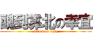 醜到靠北の幸宜 (attack on ugly)