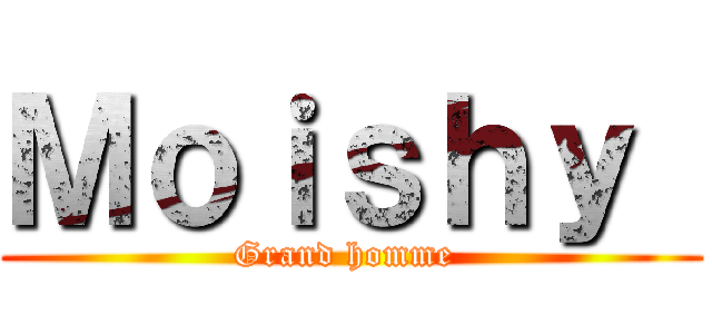 Ｍｏｉｓｈｙ  (Grand homme )