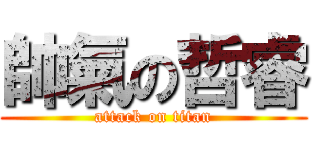 帥氣の哲睿 (attack on titan)