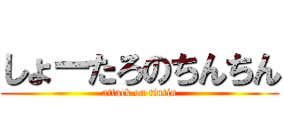 しょーたろのちんちん (attack on tintin)