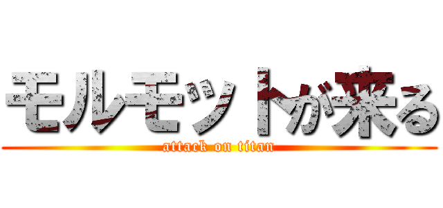 モルモットが来る (attack on titan)