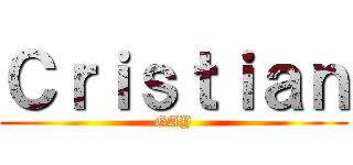 Ｃｒｉｓｔｉａｎ (GAY)