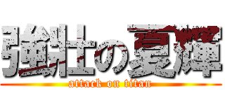 強壯の夏輝 (attack on titan)