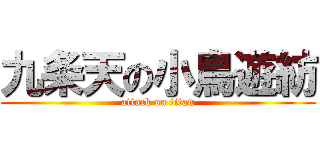 九条天の小鳥遊紡 (attack on titan)
