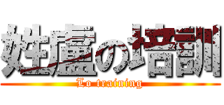 姓盧の培訓 (Lo training)