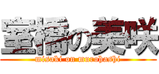 室橋の美咲 (misaki on murohashi)