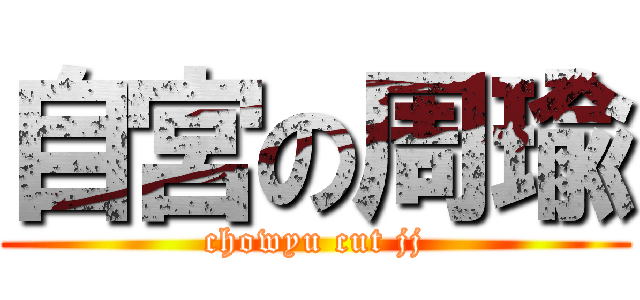 自宮の周瑜 (chowyu cut jj)