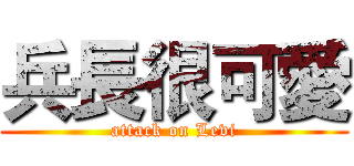 兵長很可愛 (attack on Levi)