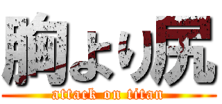 胸より尻 (attack on titan)