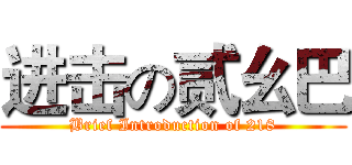 进击の贰幺巴 (Brief Introduction of 218)