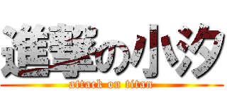 進撃の小汐 (attack on titan)