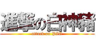 進撃の白神豬 (attack on PIG)