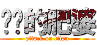进击的肥婆 (attack on titan)