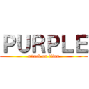 ＰＵＲＰＬＥ (attack on titan)