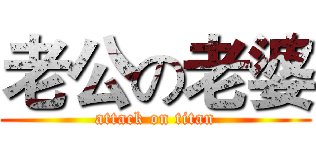 老公の老婆 (attack on titan)