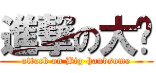 進撃の大帅 (attack on Big-handsome)