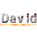 Ｄａｖｉｄ ()