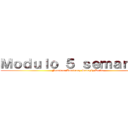 Ｍｏｄｕｌｏ ５ ｓｅｍａｎａ １ (Nombre: Amairany Sanchéz Uribe)