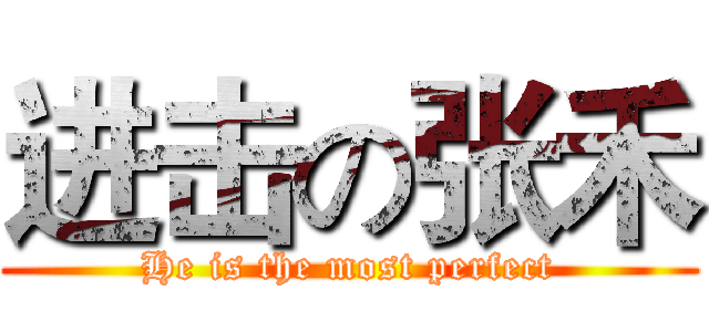 进击の张禾 (He is the most perfect)