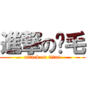 進撃の錒毛 (attack on titan)