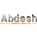 Ａｂｄｅｓｈ (Du 77)