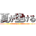 夏が空ける (attack on titan)