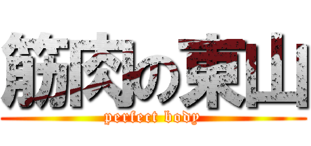 筋肉の東山 (perfect body)