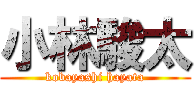 小林駿太 (kobayashi hayata)