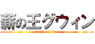 薪の王グウィン (attack on titan)