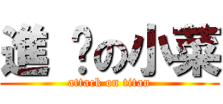 進 擊の小菜 (attack on titan)