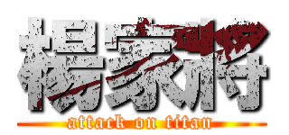 楊家將 (attack on titan)