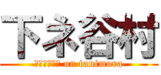 下ネ谷村 (ＨＥＮＴＡＩ on tanimura)