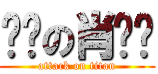 进击の肖丫丫 (attack on titan)