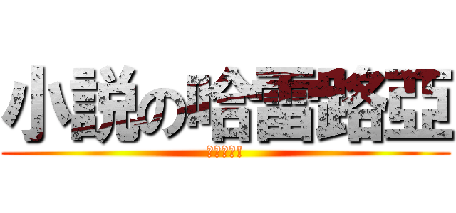 小説の哈雷路亞 (比較帥啦!)