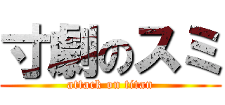 寸劇のスミ (attack on titan)