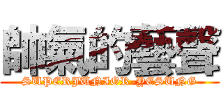 帥氣的藝聲 (SUPERJUNIOR-YESUNG)