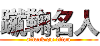 蹴鞠名人 (attack on titan)