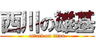 西川の雄基 (attack on titan)