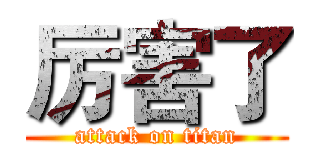 厉害了 (attack on titan)