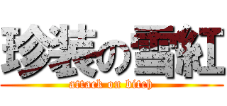 珍装の雪紅 (attack on bitch)