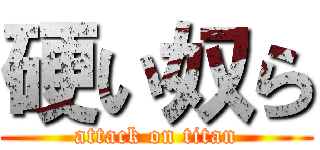 硬い奴ら (attack on titan)