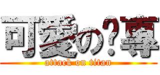 可愛のㄚ專 (attack on titan)