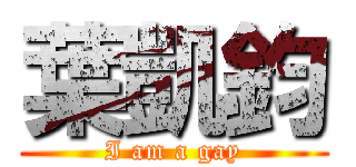 葉凱鈞 (I am a gay)