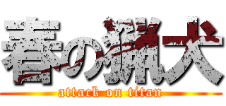 春の猟犬 (attack on titan)