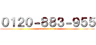 ０１２０－８８３－９５５ (attack on titan)