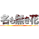 名も無き花 (no name)